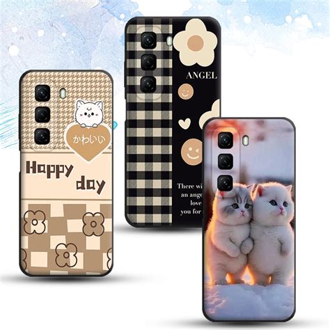สาหรบ Infinix Hot G เคสโทรศพทนารกพมพ TPU ฝาครอบซลโคนออนนม Shopee Thailand