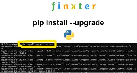 Easy Way To Update A Python Package With Pip Upgrade Be On The Right