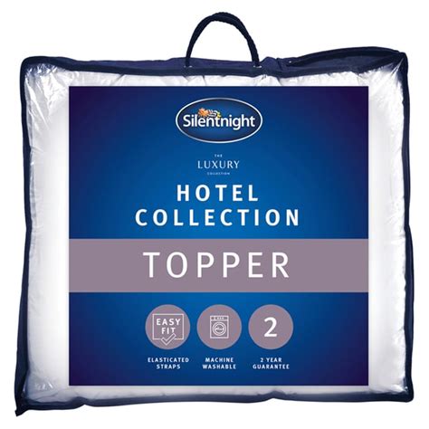 Silentnight Hotel Collection Mattress Topper Double, £16 at Tesco