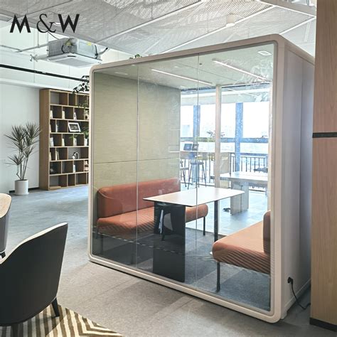 Mandw Office Meeting Pod Soundproof Phone Booth As Privacy Booth Pods