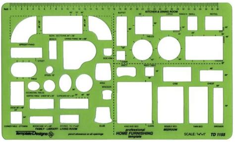 Printable Furniture Templates Scale