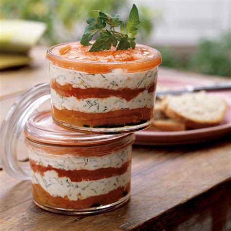 Recette terrine tomate chèvre Marie Claire