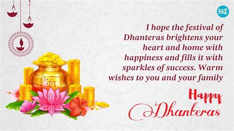 Happy Dhanteras Top Wishes Messages And Quotes To Off