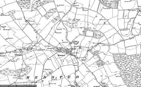 Old Maps Of Medstead Hampshire Francis Frith