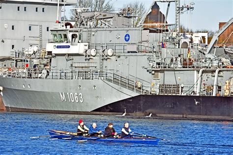 Minenjagdboot Bad Bevensen aus Kiel für Nato im Einsatz