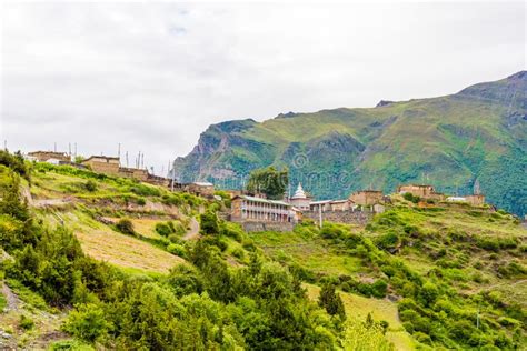 Traditional Architecture In Ngawal Village Annapurna Conservation Area