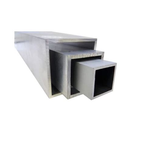 ᐉ Aluminium fyrkantrör 20x20x2 100x100x4mm AlMgSi0 5 fyrkantrör 0 2 2