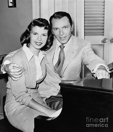 Frank Sinatra With Daughter Nancy by Bettmann