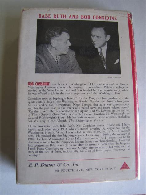 Hardback Edition Of The BABE RUTH STORY Signed By Babe Ruth