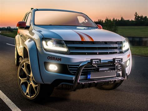 Osram Ledriving Voll Led Scheinwerfer F R Vw Amarok Schwarz Edition