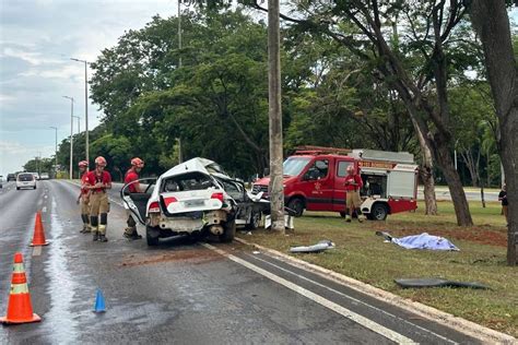 Veja Imagens De Forte Batida No Eix O Que Destruiu Carro E Matou Homem