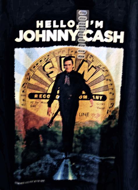 Hello I M Johnny Cash Memphis Tennessee Digital Art By Chuck Kuhn