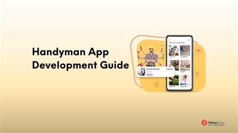 How To Build A Handyman App In