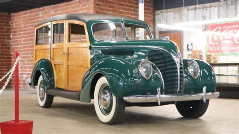 1938 Ford Deluxe Station Wagon for Sale at Auction - Mecum Auctions