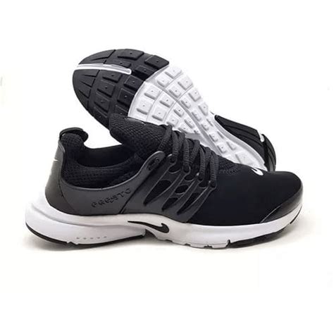 Tenis Nike Air Presto Preto Branco Pegue Confortavel T Nis