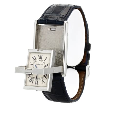 Orologio Da Polso Cartier Tank Basculante 237174 Collector Square