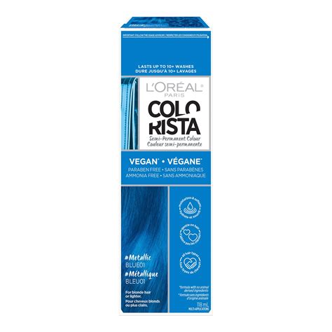 Buy Loreal Paris Colorista Metallic Semi Permanent Hair Color Kit For