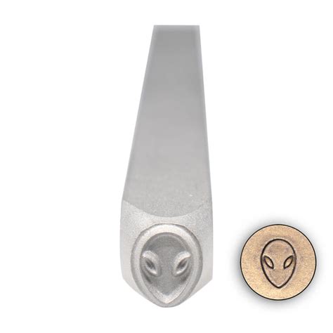 Metal Design Stamp Alien Emoji Infinity Stamps Inc Infinity