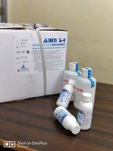 Clinical Chemistry Reagent 500ml Sysmex Lyse Stromatolyser Packaging Type Bottle At Rs 1755