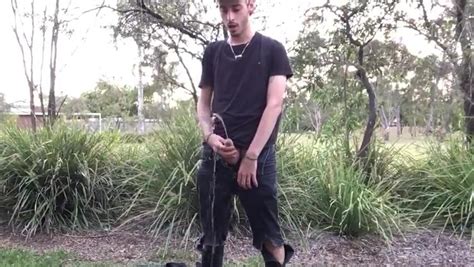 Pissing Horny Pig Pissing In Public ThisVid