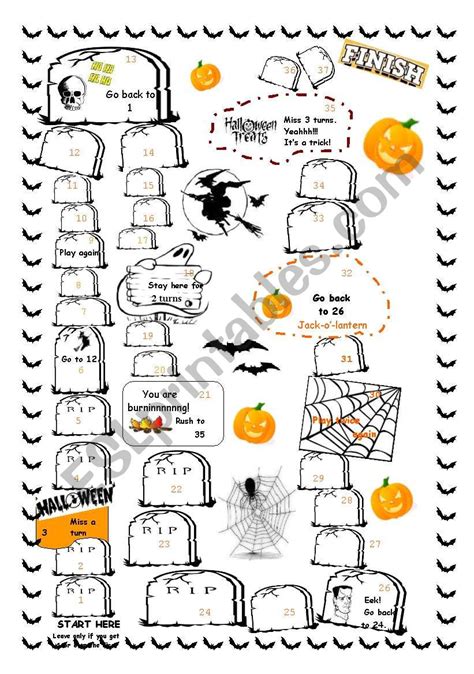 Halloween Game Esl Worksheet By Andr Iapinsan