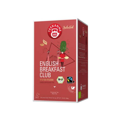 Transgourmet Österreich Teekanne Bio Luxury Cup Englisch Breakfast FT