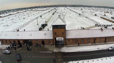 Drone video shows scale of Auschwitz camp - CNN Video