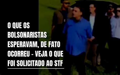 O Que Os Bolsonaristas Esperavam Realmente Aconteceu Bolsonaro Foi