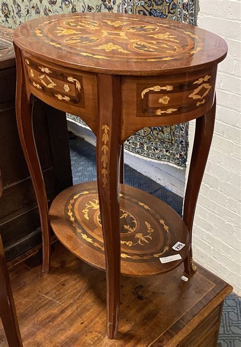 Inlaid Oval Table Southgate Auction Rooms