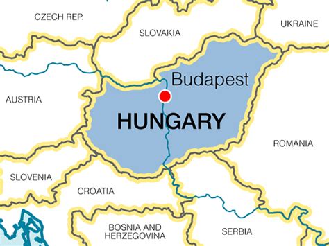 Where Is Budapest Hungary On A Map