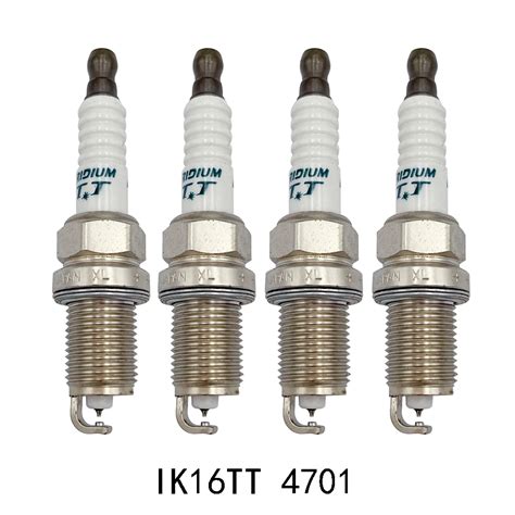 Original 4pcs Dual Iridium Spark Plug Ik16tt 4701 Ik20tt 4702 Ikh16tt