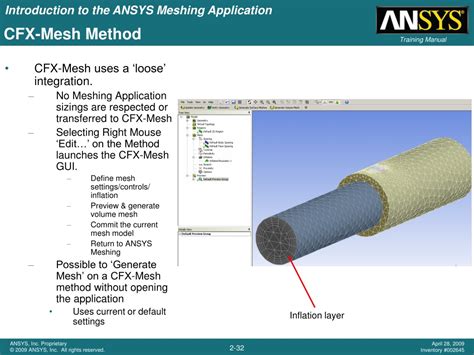 Ppt Chapter Introduction To The Ansys Meshing Application