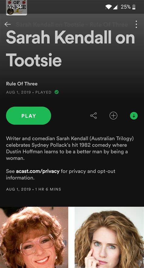 Rule of Threes Podcast:. Episodes featuring Sarah Kendall, Aisling Bea