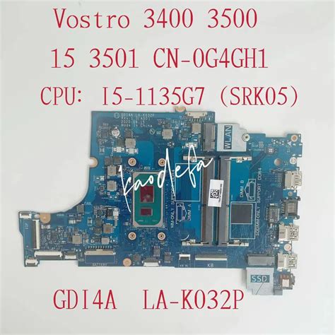 Mainboard Para Dell Vostro Laptop Motherboard Cpu I