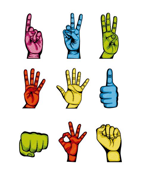 premium vector human hand design