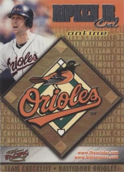 Pacific Online Checklist Cal Ripken For Sale Online Ebay