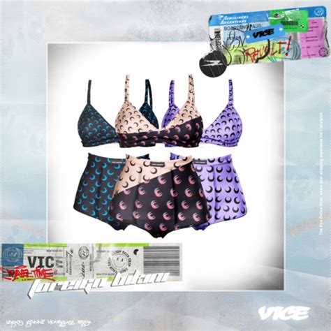 Second Life Marketplace Vice Foreign Bikini Fatpack