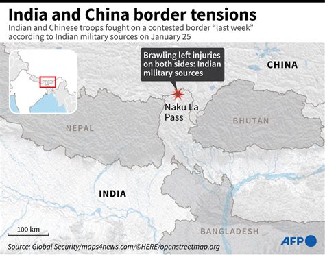 Indian And Chinese Troops In New Border Brawl Inquirer News