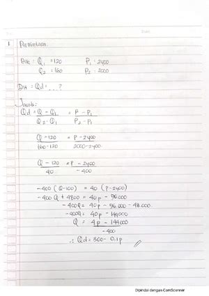 Diskusi Matematika Ekonomi Silakan Melakukan Diskusi Berdasarkan