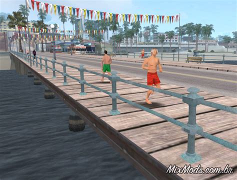 SA Santa Maria 3D Pier Fences Cercas Do SA DE MixMods