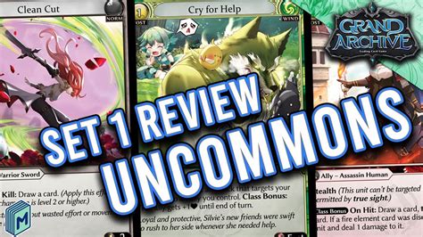 Grand Archive Tcg Set Dawn Of Ashes Full Review Uncommons Youtube