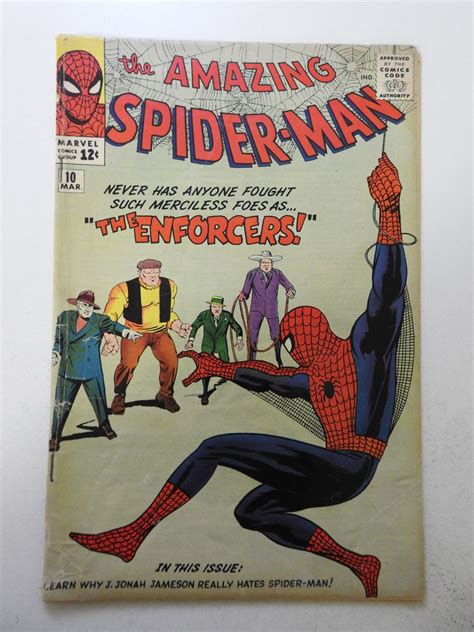 The Amazing Spider Man Vg St App Of The Enforcers