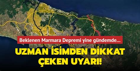 Beklenen Marmara Depremi Yine G Ndemde Uzman Isimden Dikkat Eken Uyar