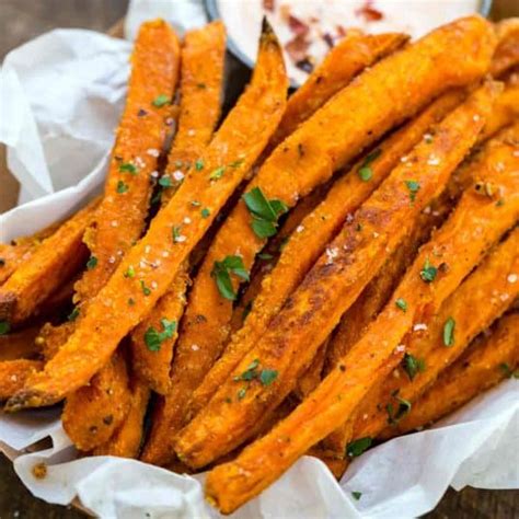 Baked Sweet Potato Fries Jessica Gavin