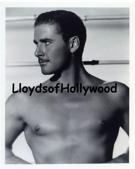 Errol Flynn Handsome Hollywood Star Gentleman Jim Beefcake Photograph