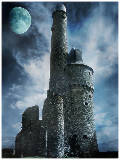 Castle by night by Werto3d on DeviantArt