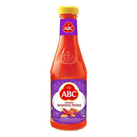 Abc Sambal Bawang Pedas 335ml Abc Heinz Indonesia