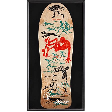 Bones Brigade Shadowbox Mountain Skateboard Deck Signed by by George ...