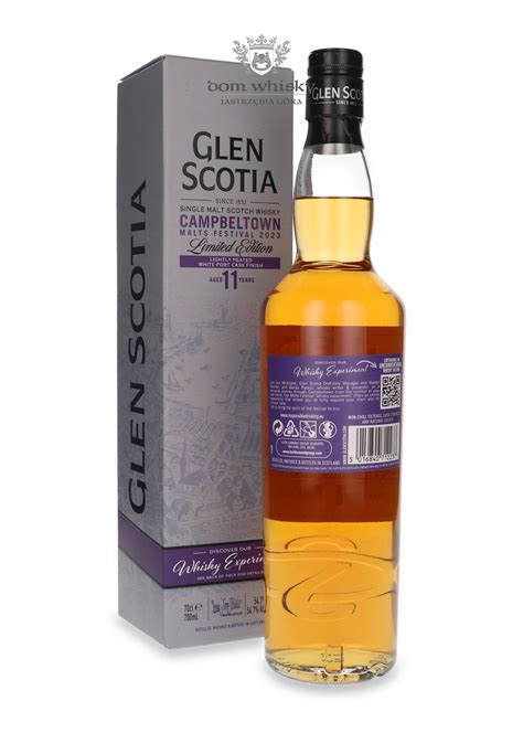 Glen Scotia 11 Letnia White Port Cask Finish 2023 Campbeltown Malts