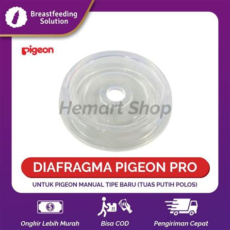 Jual DIAFRAGMA PIGEON KARET SILIKON SPARE PART POMPA ASI PIGEON